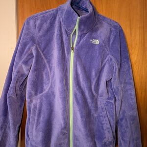 The North Face Purple Fleece Jacket
